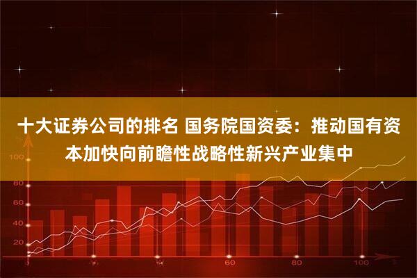 十大证券公司的排名 国务院国资委：推动国有资本加快向前瞻性战略性新兴产业集中